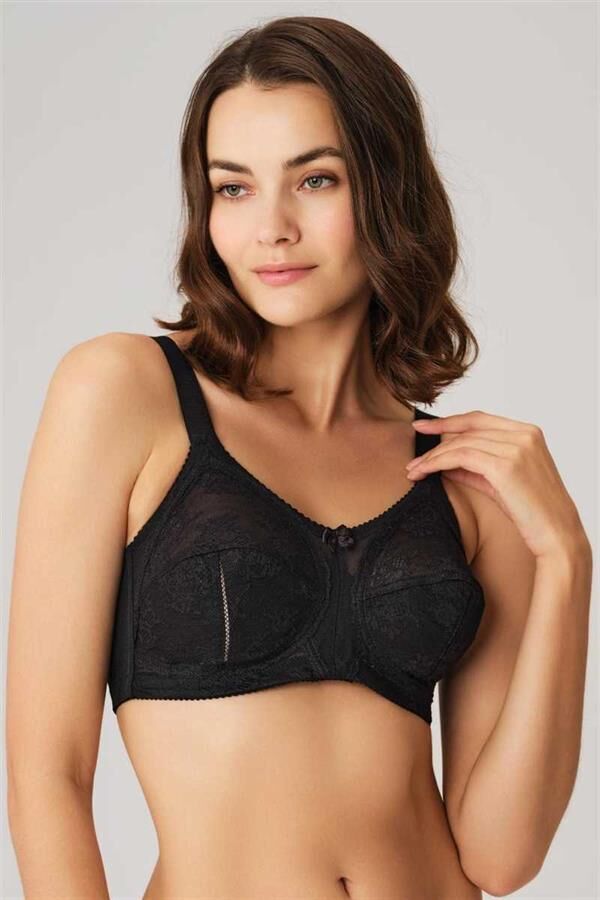 Arias Closet Balenli Desteksiz Dolgusuz Toparlayıcı Dantelli Küçültücü Sütyen