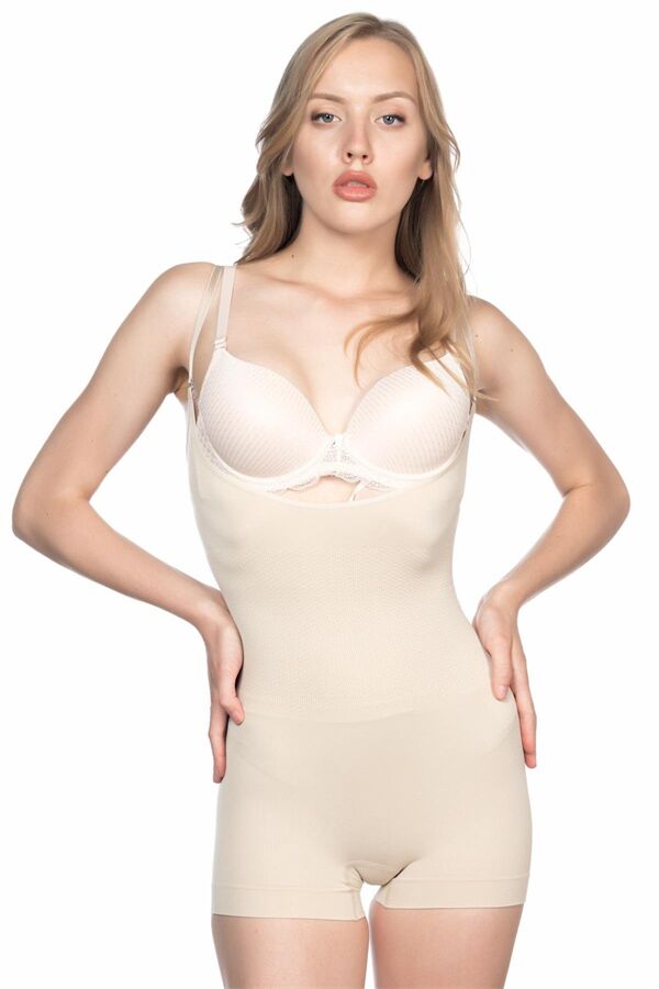 Arias Closet Ten MI Emay 2058 Göğsü Açık Kısa Paça Boy Korse