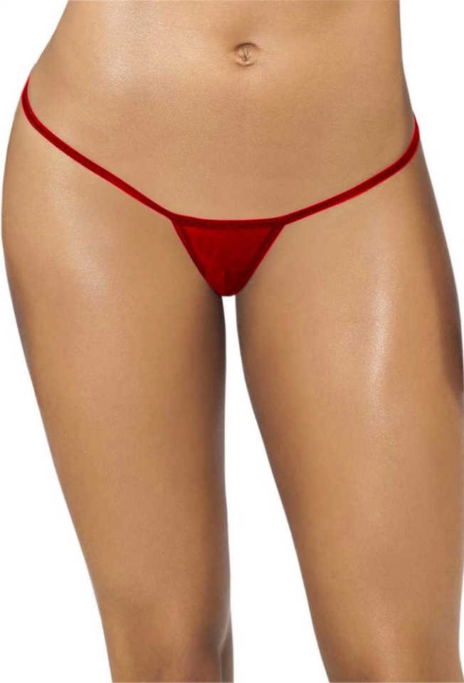 Kırmızı Tül Tanga TM1115