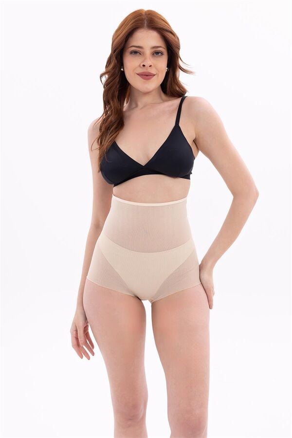 Ten Lazer Kesim Tül Toparlayıcı Slip Hayalet Korse